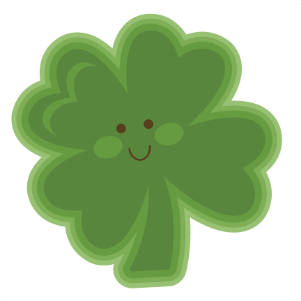 Clover Clipart Cute - Scalable Vector Graphics (432x432)