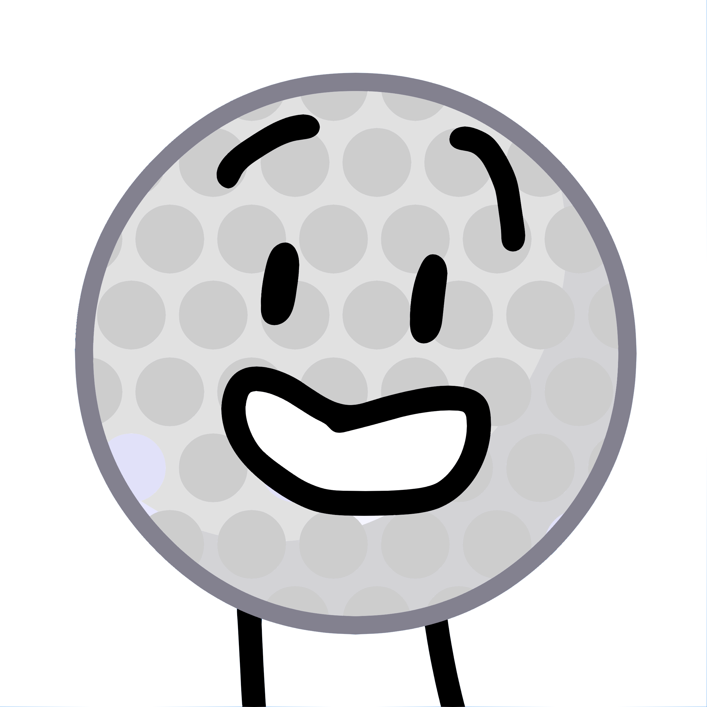 Golfball Teamicon - Bfb Team Icon (2400x2400)