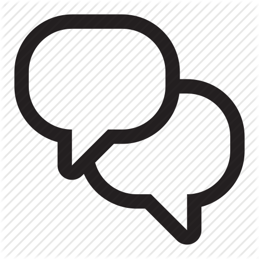 Ask, Bubbles, Comment, Conversation, Dialogue, Help, - Clip Art (512x512)