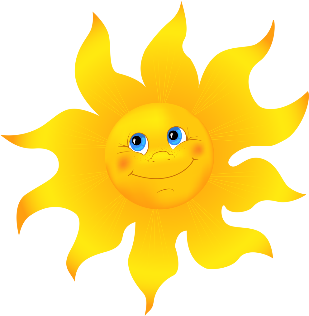 Sol, Lua, Nuvem E Etc - Clipart Sole (1001x1024)