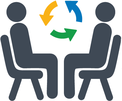 Interview Clipart Requirement Analysis - Coaching And Feedback Icon (400x393)
