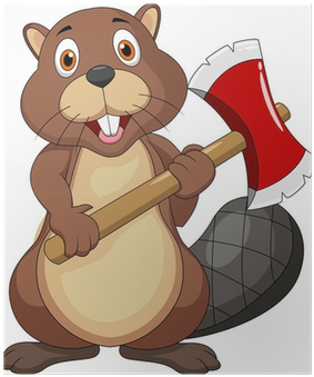 Beaver Drawing (400x400)