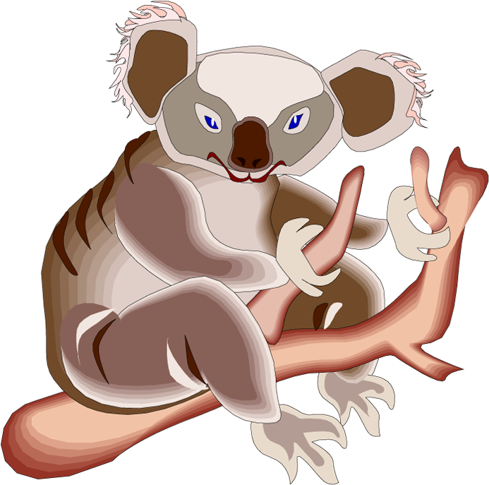 Free Koala Clipart - Drawing (744x750)