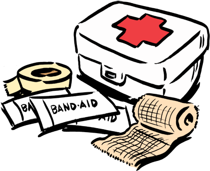 Graphics For First Aid Cartoon Graphics - First Aid (432x351)