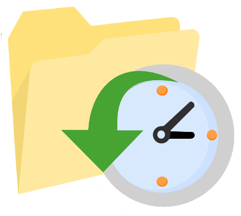 Modernxp 54 Folder Backup Scheduled Icon - Circle (512x512)