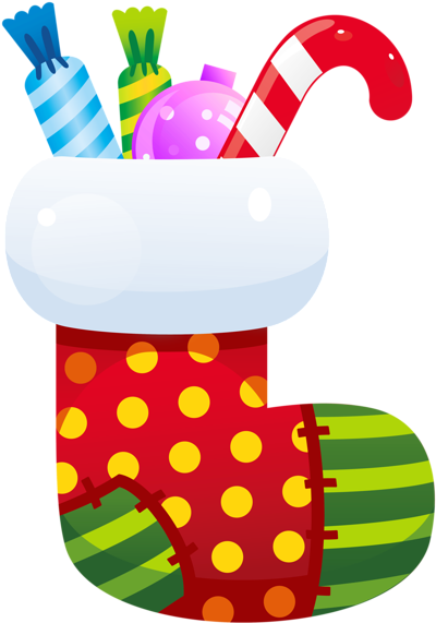 Stocking Clip Art - Christmas Stocking (429x600)