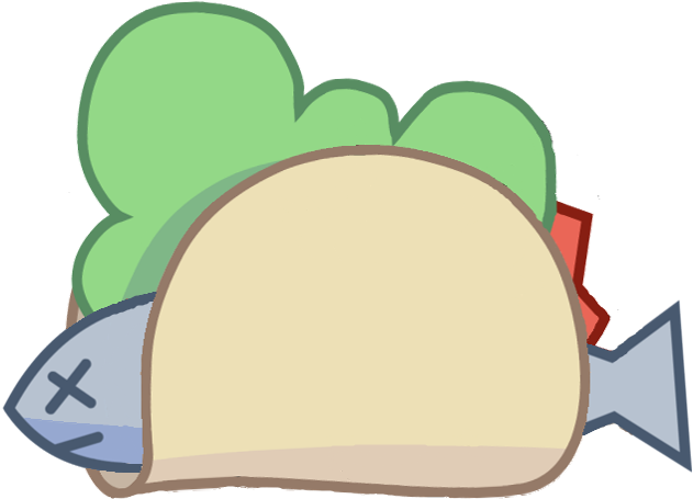 Taco Right - Taco X Bell Bfb (653x459)