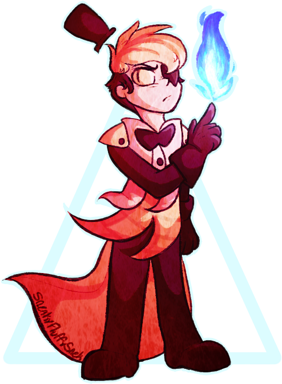 Human Bill Cipher - Gravity Falls Style Human Bill Cipher (593x822)