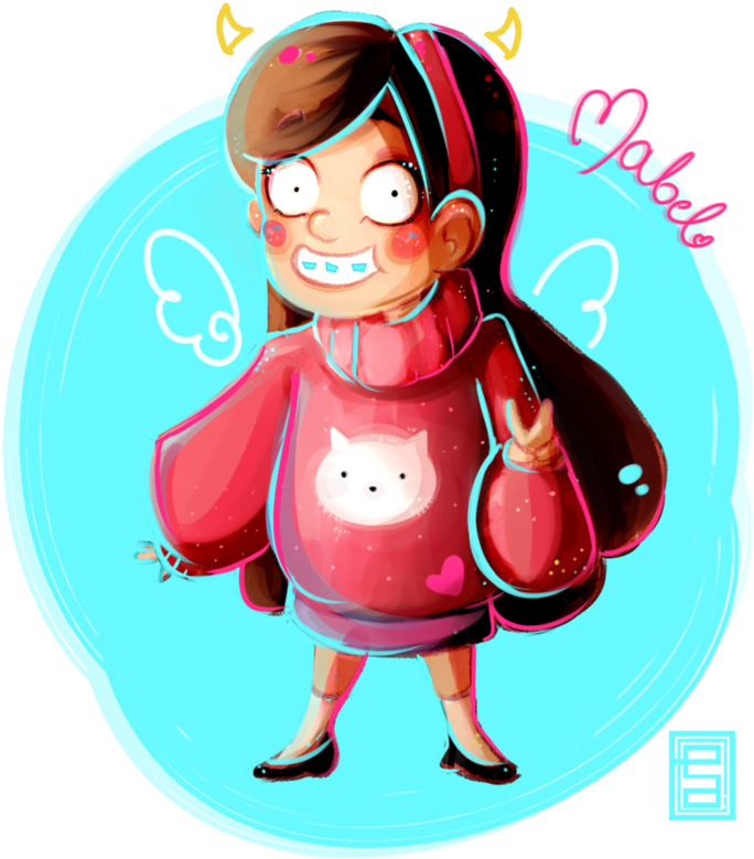 Mabel By Eurekarysuje - Gravity Falls Mabel Deviantart (894x894)
