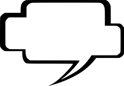 Bubble, Speech, Talk, Words, Thinking - Comic Text Box (490x340)