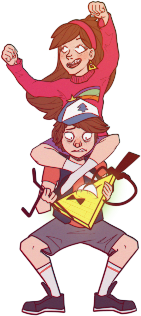 Gravity Falls By Darknessdragona - August 7 (664x1204)