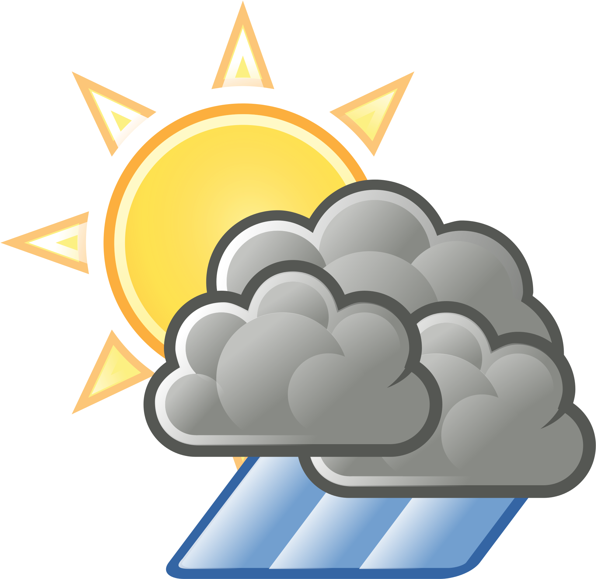 Rain - Weather Symbols (2000x2000)