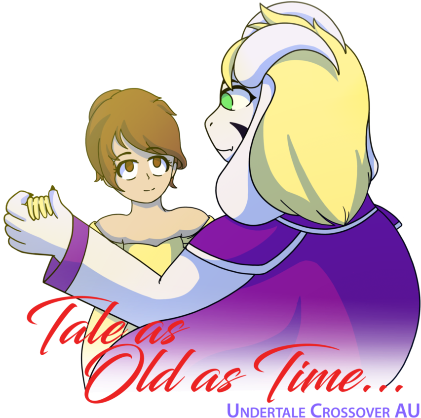 Tale As Old As Time - Cartoon (886x902)