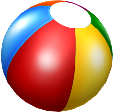 3d - Roblox Beach Ball (420x420)