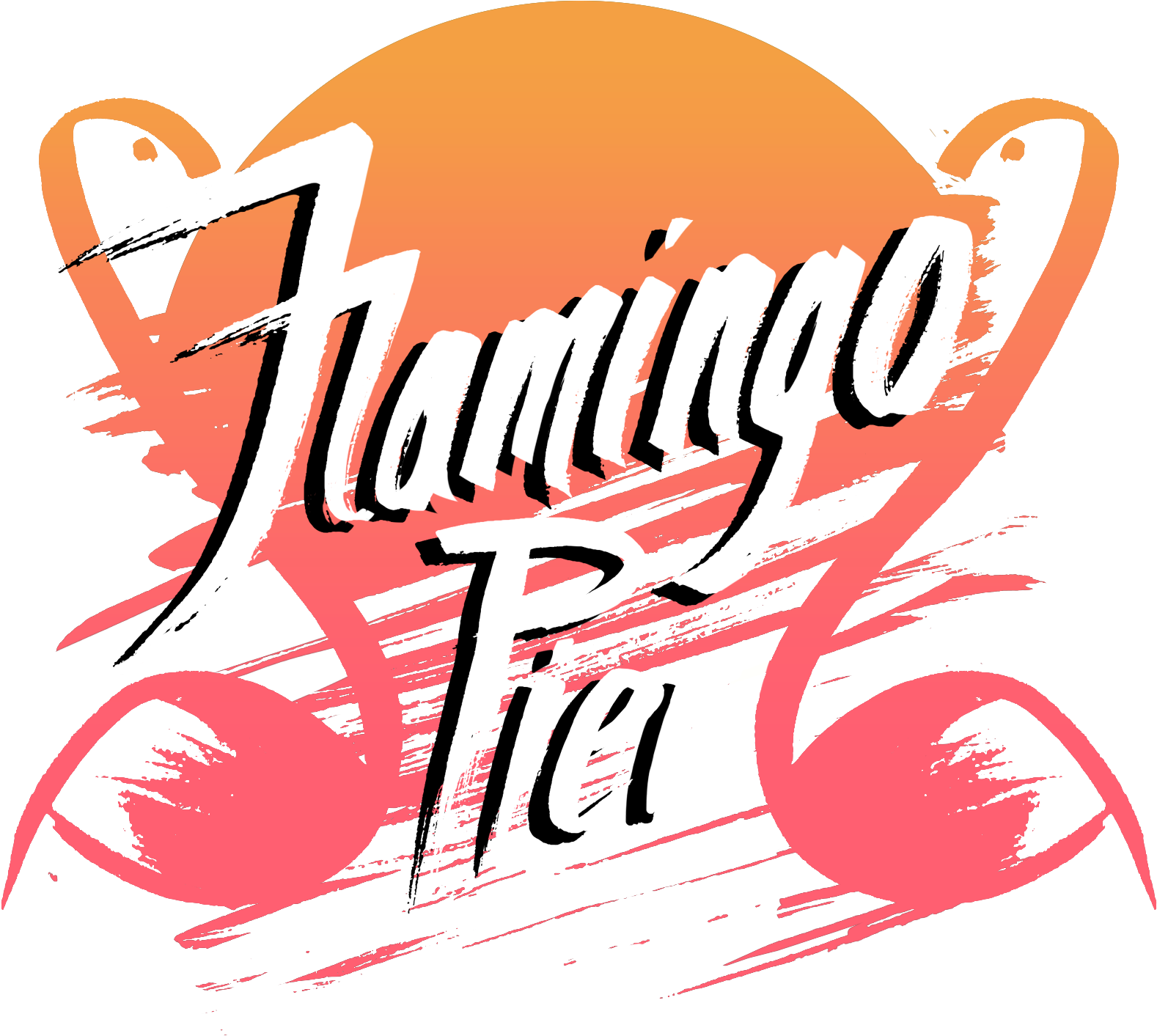 Flamingo Pier - Illustration (1577x1578)