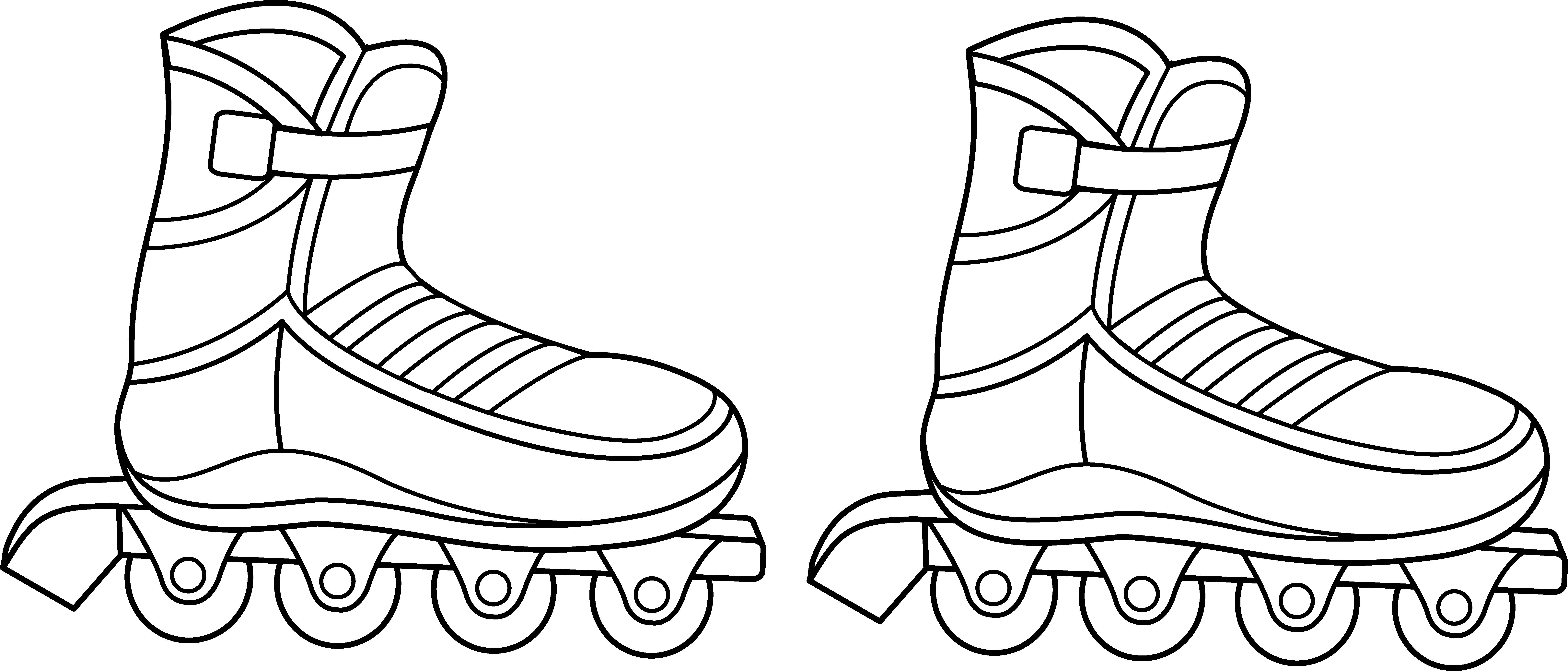 Inline Skates Roller Skates Rollerblade Inline Skating - Inline Skates Roller Skates Rollerblade Inline Skating (7975x3411)