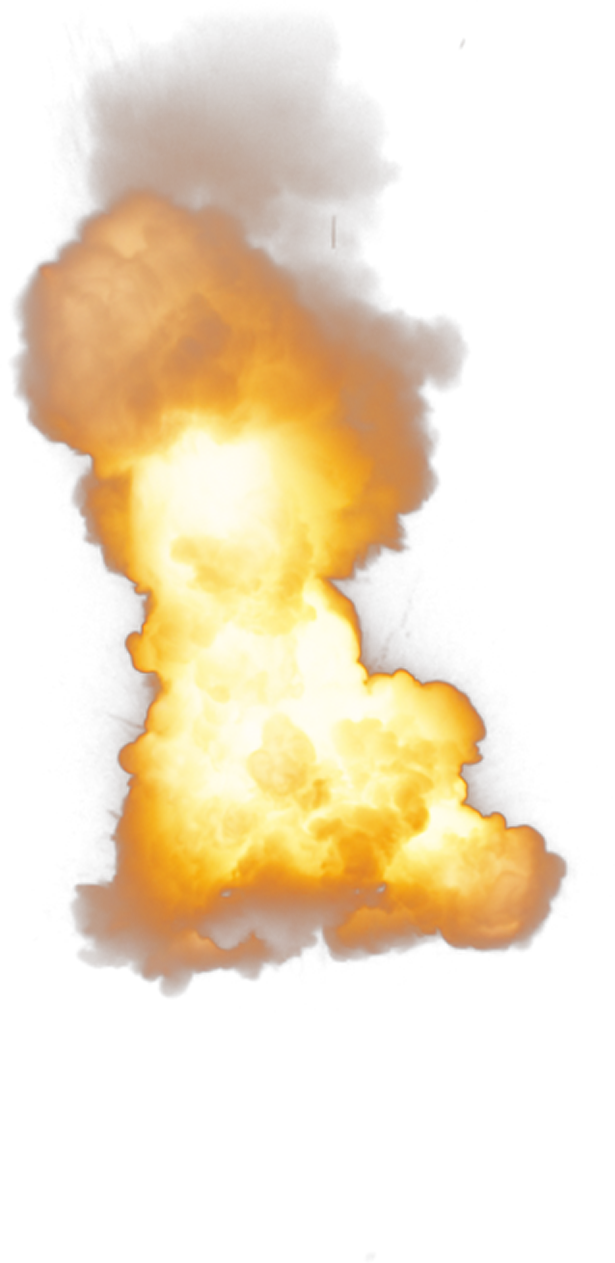 Light Dust Explosion Flame - Light Dust Explosion Flame (615x1263)