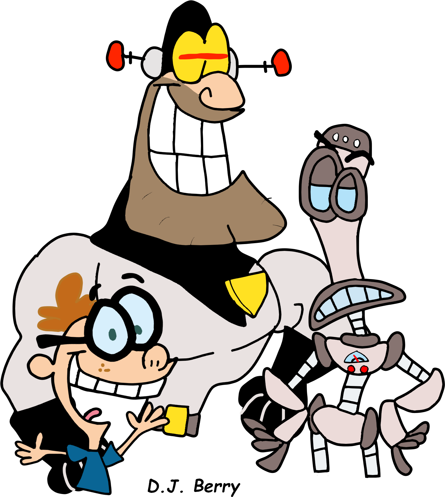 No Offence, Mr - Time Squad (2000x1920)