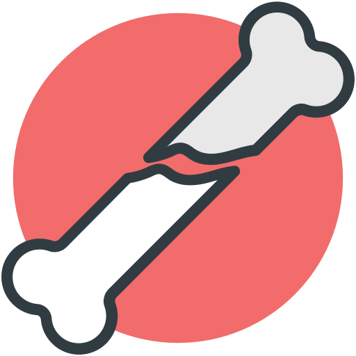 Fracture Risk - Broken Bone Png (512x512)