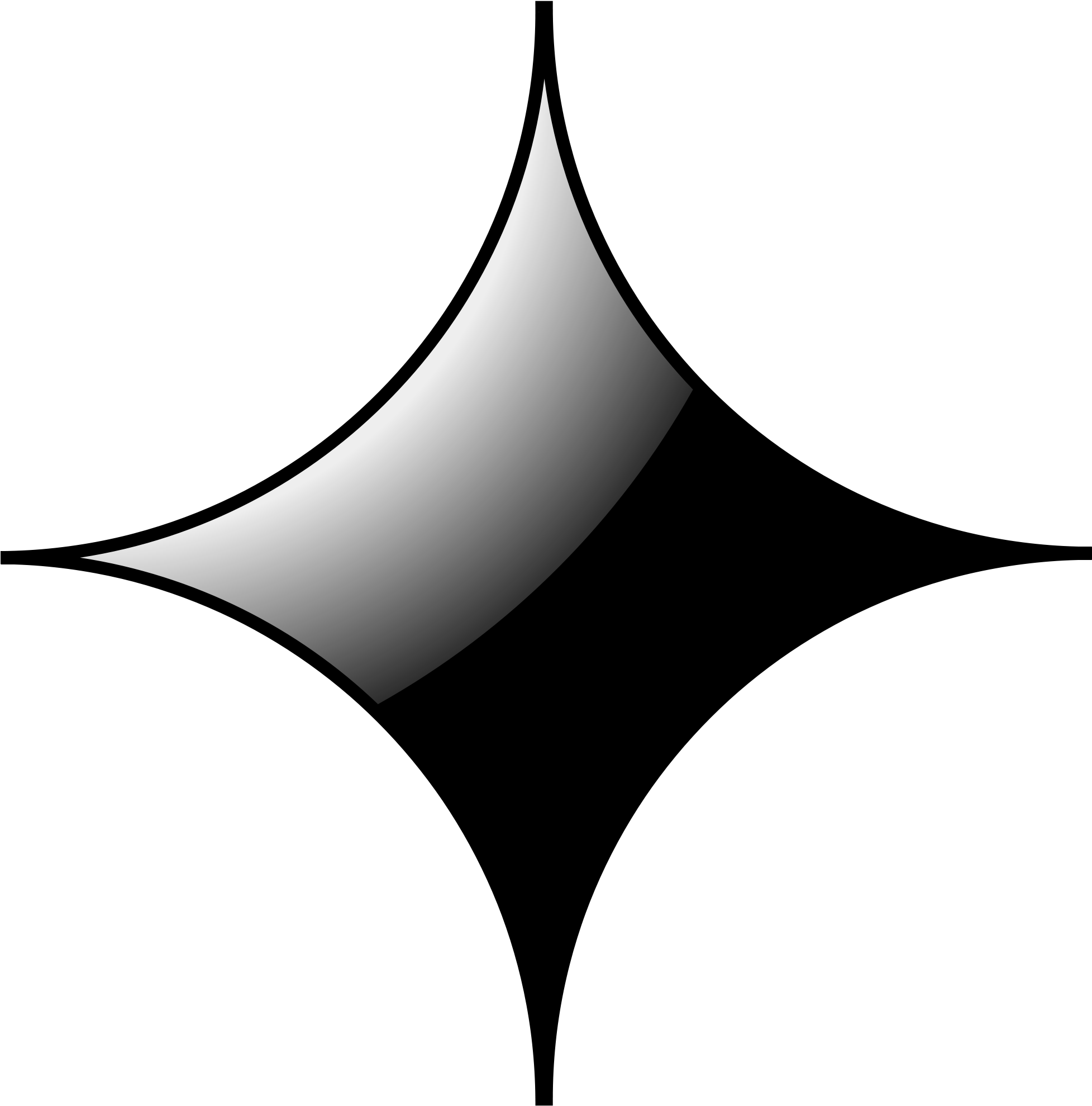Open - 4 Point Star Shape (2000x2000)