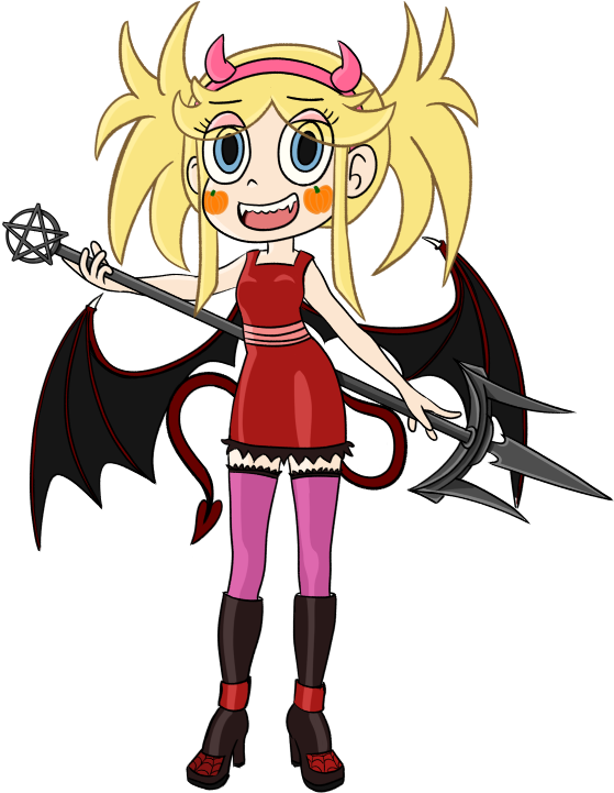 Devil Star - Cartoon (600x720)
