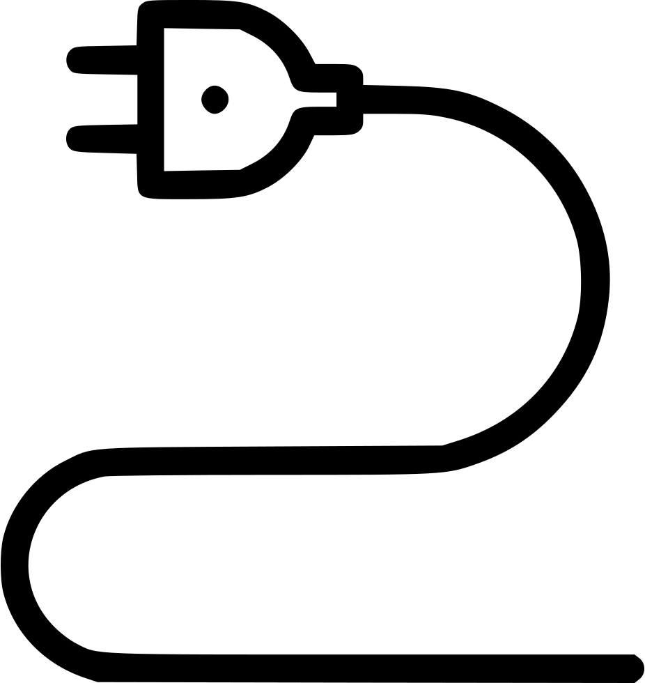 Electronics - Electric Wire Icon (926x980)