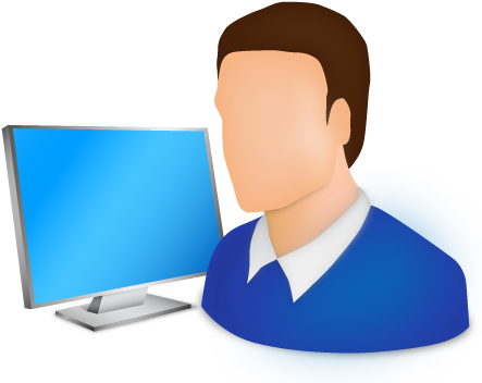 Computer Administrator Icon - Computer Administrator Icon (512x512)