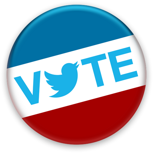 Twitter-vote - Personalised Engraved Drawing Cufflinks - Drawing Cufflinks (512x512)