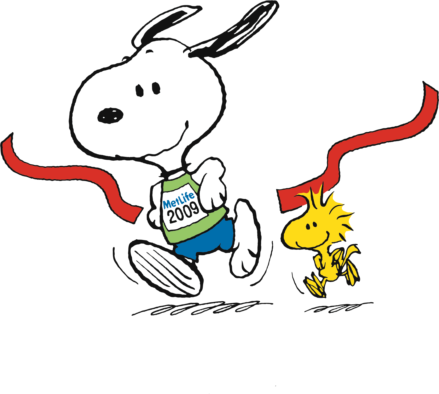 Snoopy Running (1830x1668)