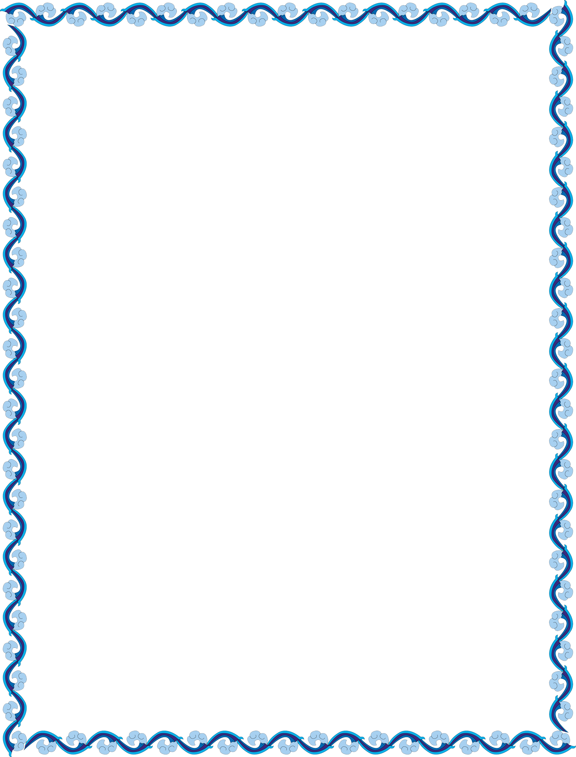 Blue Border - Blue Border (1975x2593)