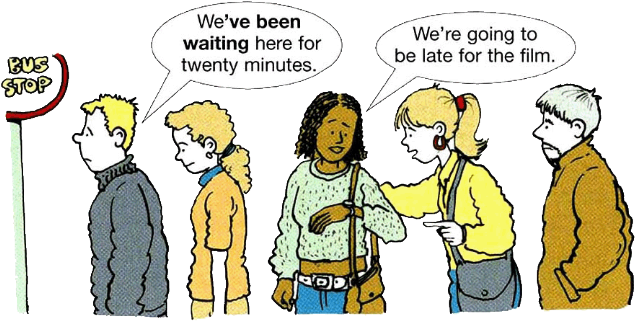 1) Present Perfect Simple Present Perfect Continuous - Present Perfect Continuous Tense Examples (636x328)