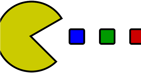 Pacman Clip Art (600x320)