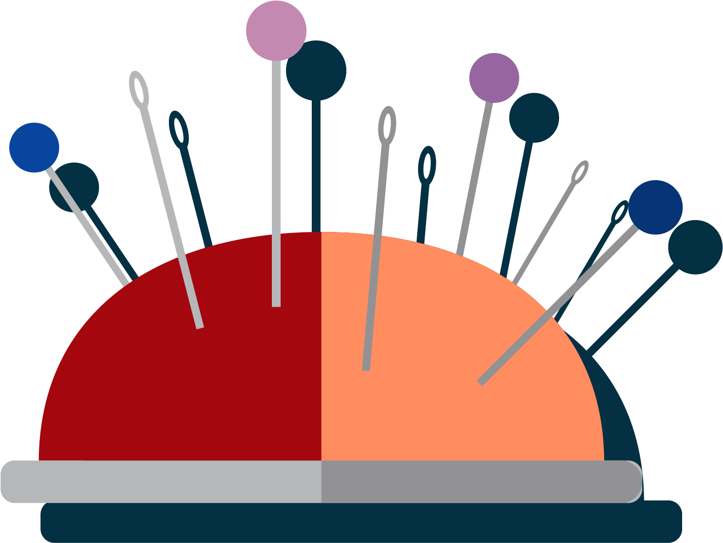 Sewing Needle Euclidean Vector - Vector Graphics (1500x1500)