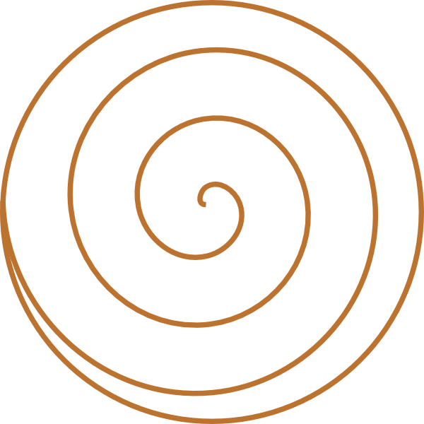 Thin Spiral Clipart (600x600)