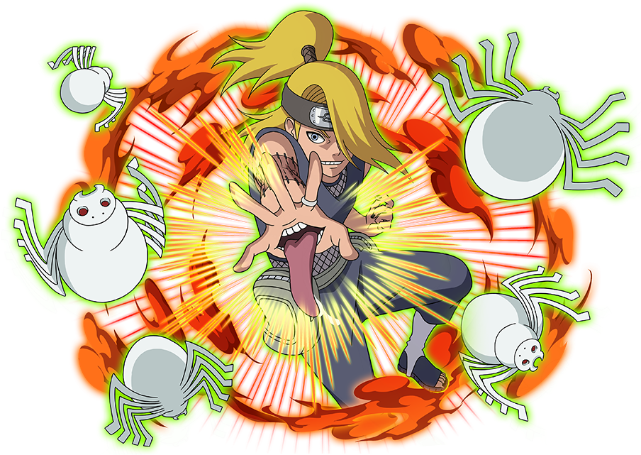 Deidara - Deidara Naruto Blazing Render (920x680)