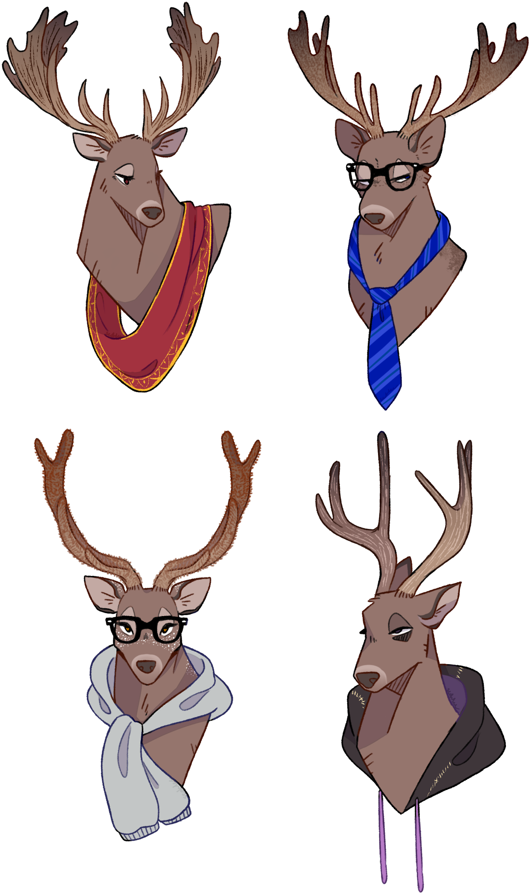 Sander Sides As Animals (1280x1920)