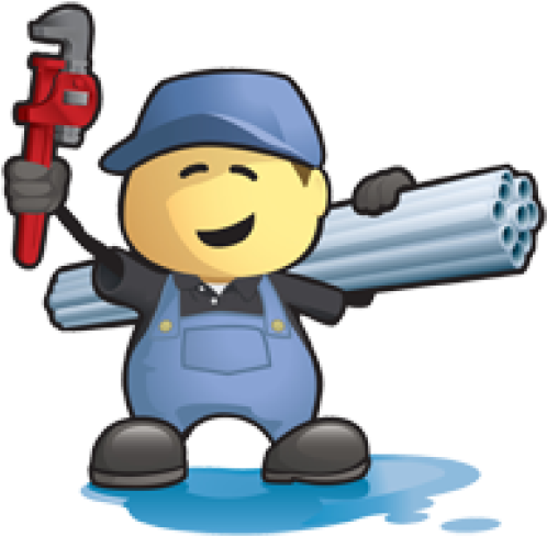 Cropped Plumber Pvc Pipe Sm - Plumber (512x512)