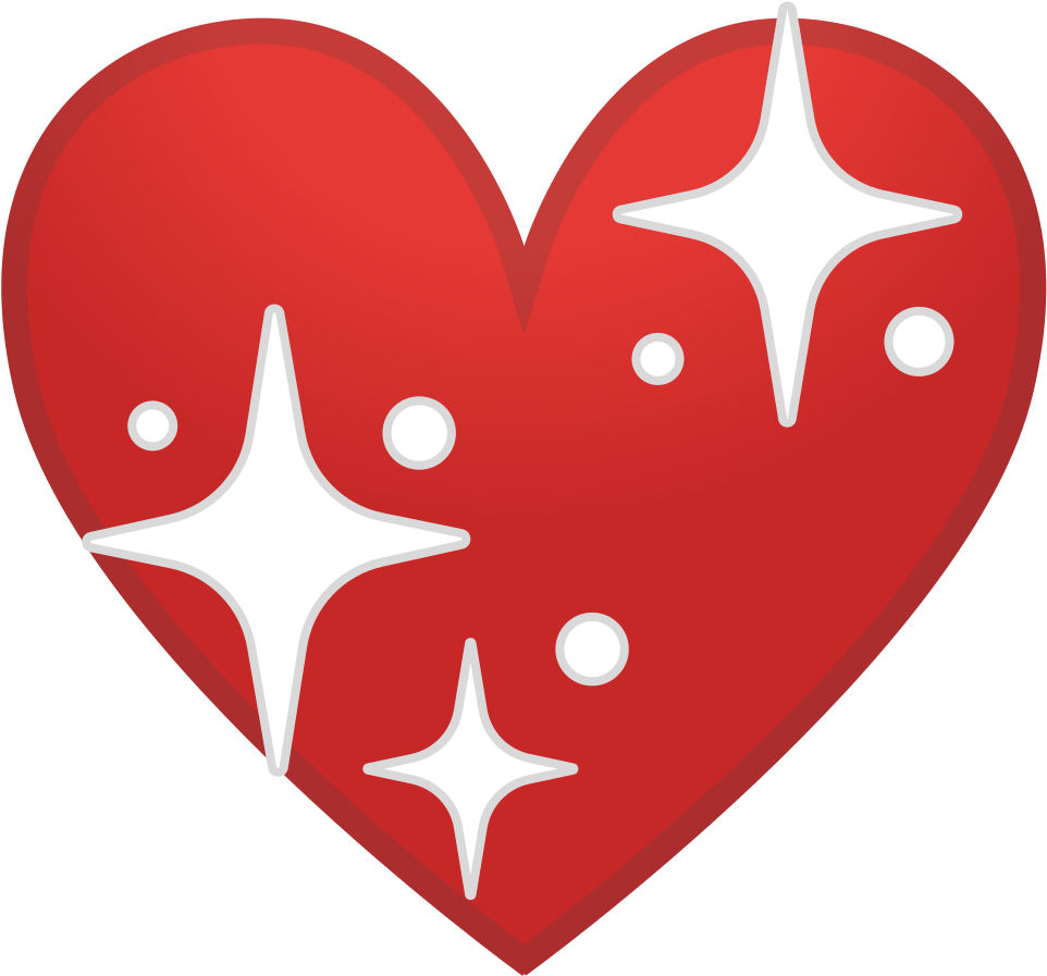 12142 Sparkling Heart Icon - Android (1024x1024)