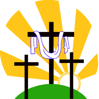 Easter Triduum Schedule - Easter Sunrise Service Clipart (350x350)