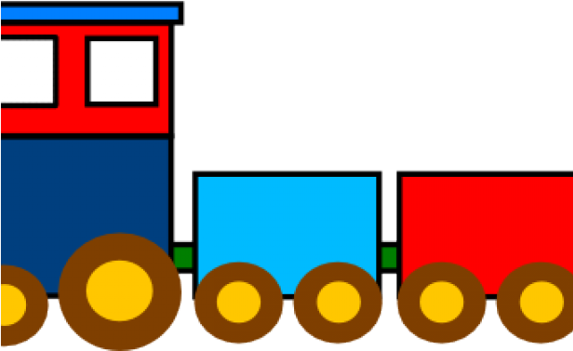 Simple Train Cliparts - Train Clipart (641x393)