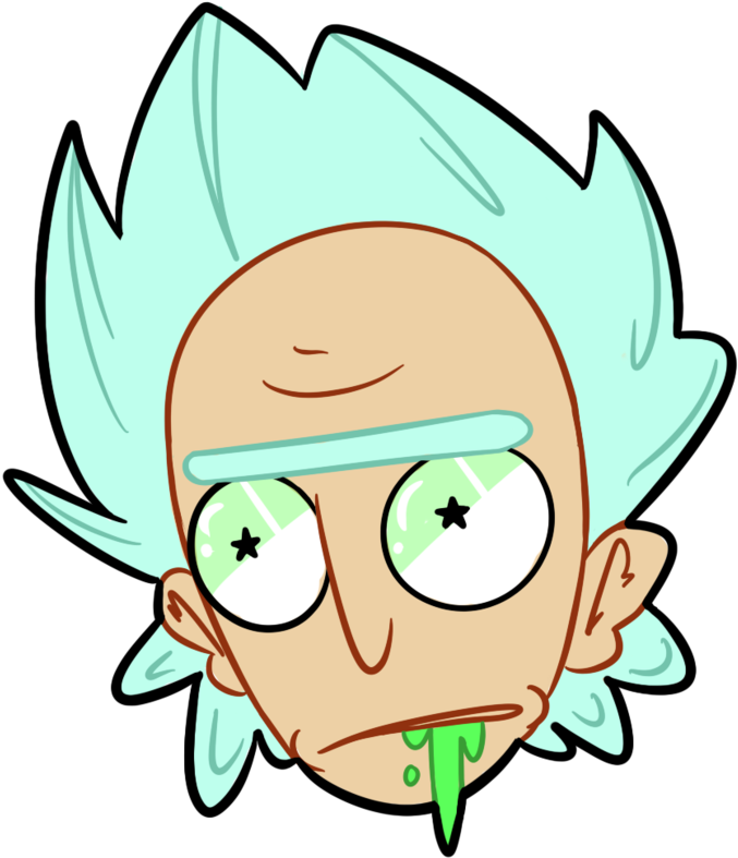 Rick And Morty - Cartoon (811x811)