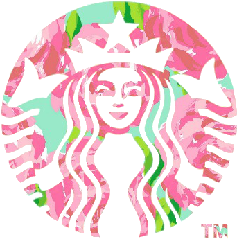 New Eiffel Tower Wallpaper Pink Transparent Tumblr - Pink Starbucks Logo T-shirt (425x419)