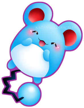Marill - - Pokemon Cute Marill (400x400)