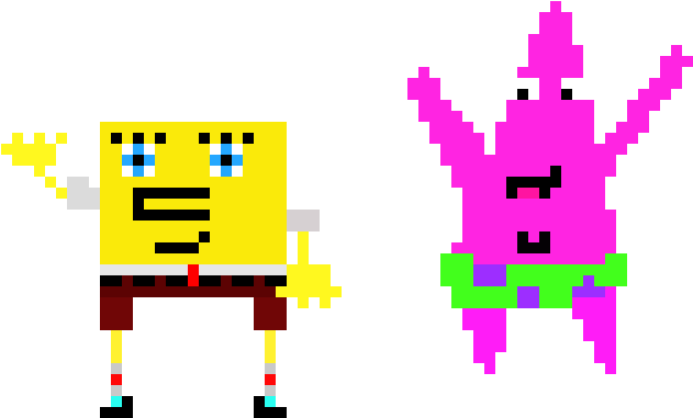 Spongebob And Patrick - Cartoon (870x820)