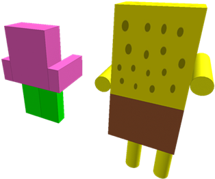 Spongebob And Patrick - Chair (420x420)