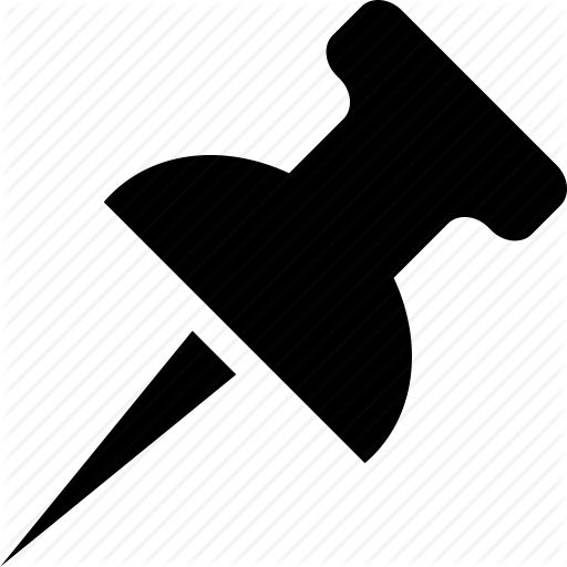 Push Pin Icon - Push Pin Icon Transparent (512x512)