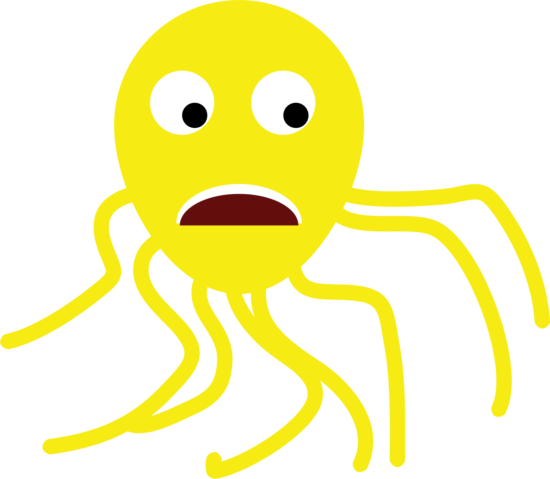 Derp Octopus - Portable Network Graphics (1816x1580)
