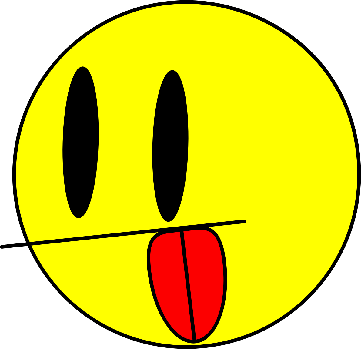 Derp Face - Derp Face Emoji (1191x1151)