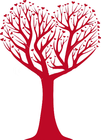 Winter Trees - Tree Cut Out Pattern (325x450)