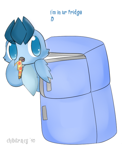 Freezer By Chibitracy - Cartoon (527x622)